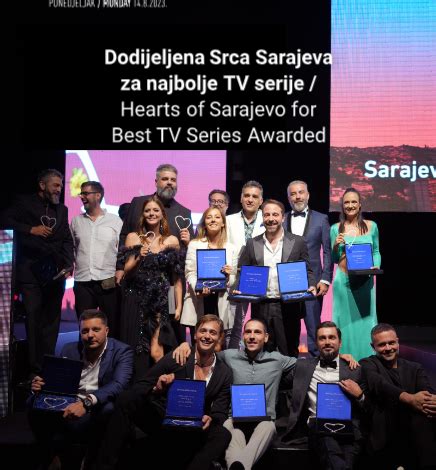 Dodijeljena Srca Sarajeva Za Najbolje Tv Serije Tvsa Ba