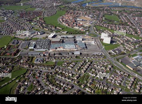 Aerial View Of Thornaby On Tees Stock Photo Alamy