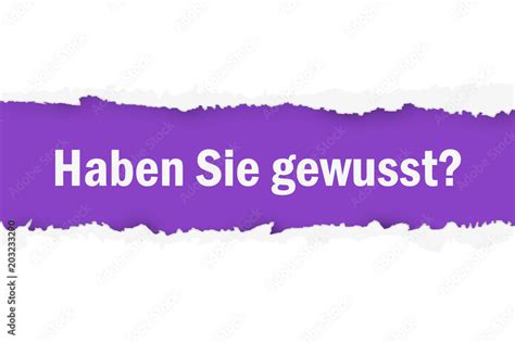 aufgerissenes banner haben sie gewusst stock vektorgrafik adobe stock