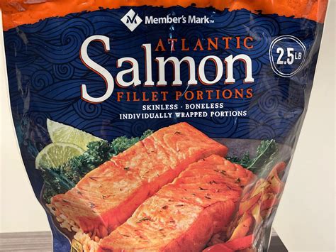 Atlantic Salmon Fillet Portions Nutrition Facts - Eat This Much