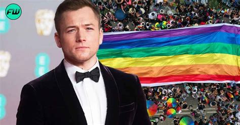 Thats Very Easy For Me To Say Taron Egerton Addresses Straight