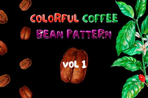 Coffee Bean Pattern I VOL1 Graphic by TopStorePro · Creative Fabrica