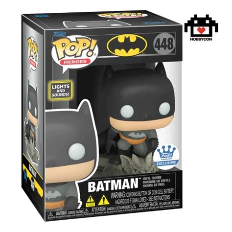 Batman Edición Especial Luz Y Sonido 448 Funko Pop