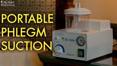 Dr Odin Portable Phlegm Suction Machine For Personal Or Clinic Use