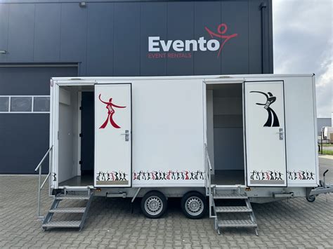 Luxe Toiletwagen Groot VIP Evento Alles Voor Uw Evenement