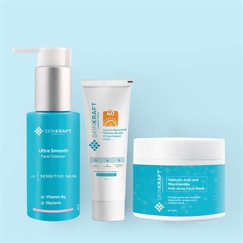 Monsoon Bundle For Acne Concern Sensitive Skin Skinkraft