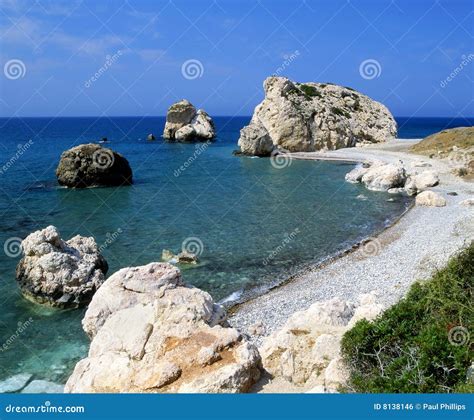 Aphrodite S Birthplace on the Island of Cyprus Stock Photo - Image of petra, legend: 8138146