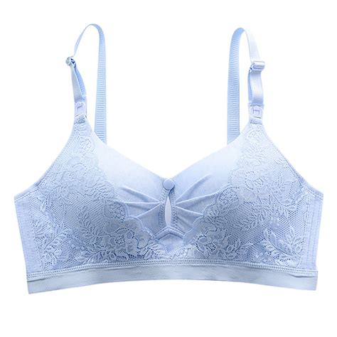 Elainilye Fashion Breast Feeding Bras For Women Gathering Bra Pregnant