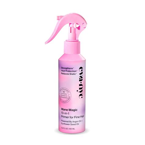 Eva Nyc Mane Magic In Primer For Fine Hair Heat Protectant Spray