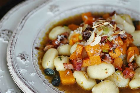 Savoring Time In The Kitchen Gnocchi With Butternut Squash And Sage