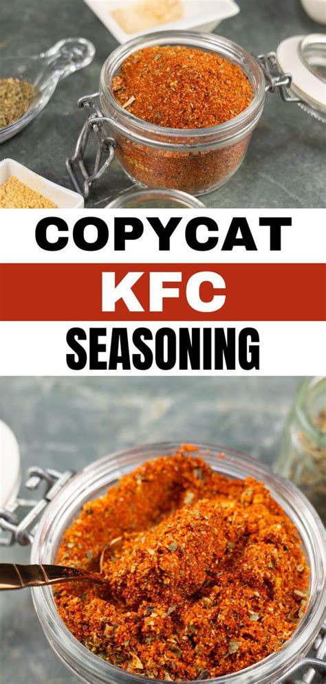 Enjoy The Secret To Mouthwatering Chicken With Copycat KFC Seasoning