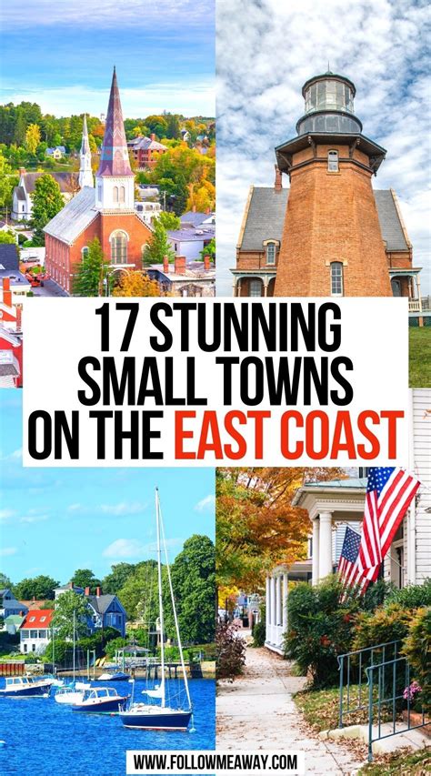 17 Cutest Small Towns On The East Coast Usa In 2021 East Coast