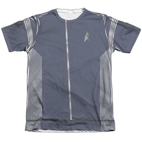 Star Trek Discovery Science Uniform Short Sleeve Shirt Small