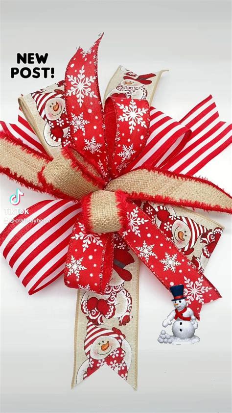 How To Make Funky Christmas Bows Artofit