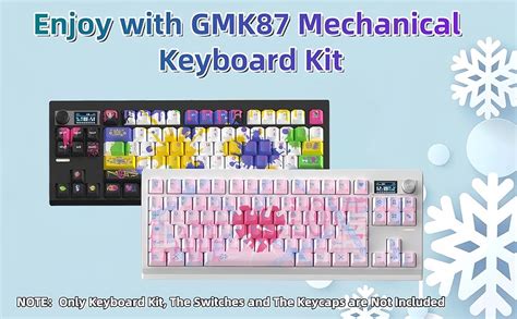 Amazon Fkz Gmk Tkl Gaming Keyboard Kit Hot Swap Tri Mode Bt