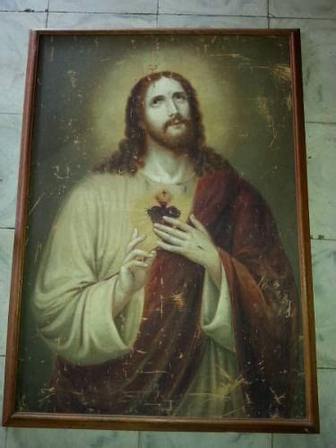 213 RESTAURACION CUADRO SAGRADO CORAZON DE JESUS