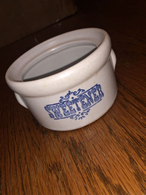 Vintage Pfaltzgraff Yorktowne Sweetener Crock Ebay