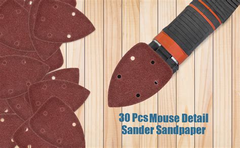 Kingbra Grit Mouse Detail Sander Sandpaper Holes Sander Pads Hook