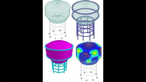 Design Of Intze Water Tank Using Staad Pro Design Talk