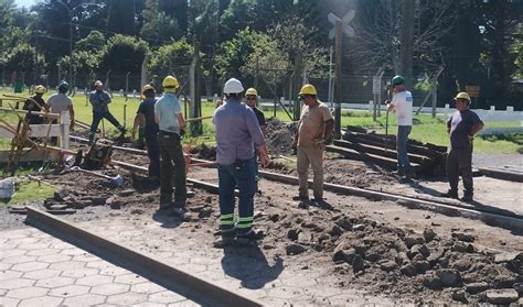 Tareas De Mantenimiento Vial En Loma Negra Municipalidad Del Partido