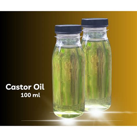 Jual Castor Oil Minyak Biji Jarak Murni Varian 100 Ml Dan 250 Ml