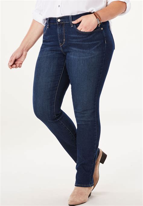 Signature By Levi Strauss And Co ™ Gold Label Womens Plus Curvy Straight