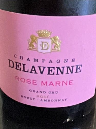 Delavenne Père Fils Rose Marne Brut Rosé Champagne Grand Cru Bouzy