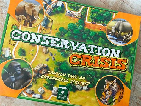 Conservation Crisis Board Game Review - Sticky Mud & Belly Laughs