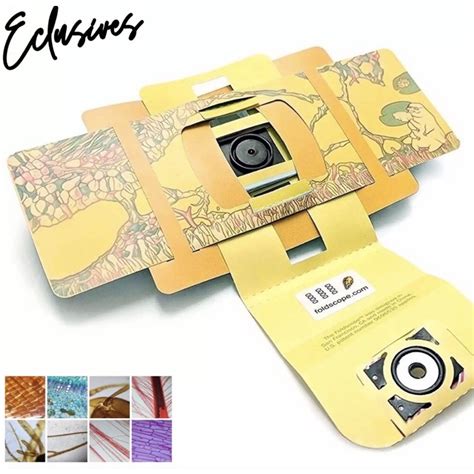 Foldscope The Paper Microscope Basic Kit 140 X Magnification Science