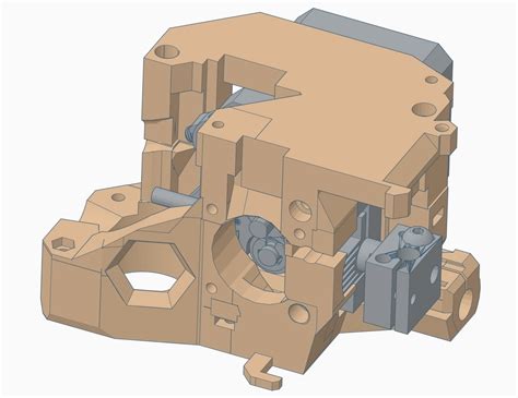 Free 3d File Flexion Ht Extruder For The Prusa I3 Mk2s 🧞‍♂️ ・3d Printer Design To Download・cults