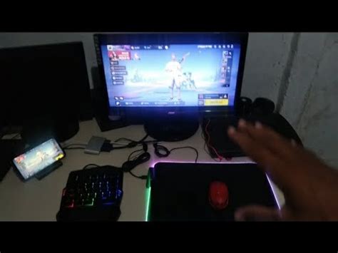 Mostrando Meu Setup Gamer Barato Para Mobilador Freefire