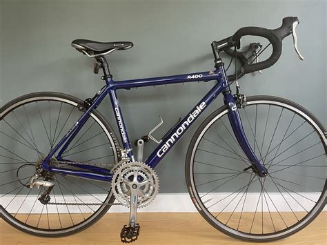 Cannondale R400 50cm Aluminum Road Navy Bike Rider 5 54” Apprx For