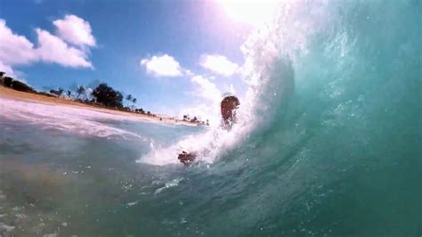 This Ocean Life Crew Bodysurfing At Sandy S Beach Oahu Youtube