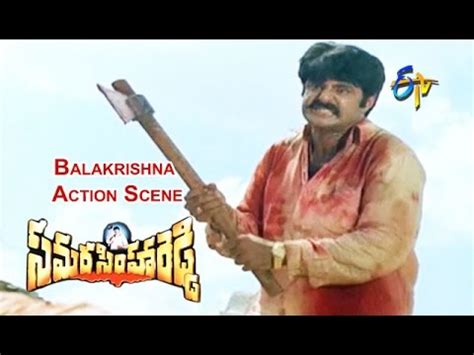 Samarasimha Reddy Telugu Movie Balakrishna Action Scene Balakrishna