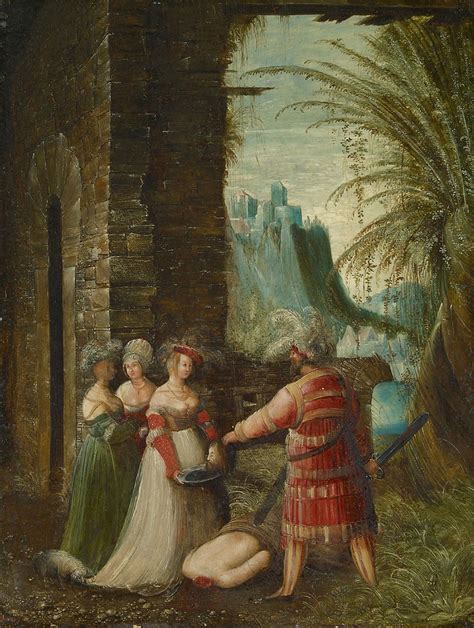 The Beheading Of John The Baptist Painting Albrecht Altdorfer Oil