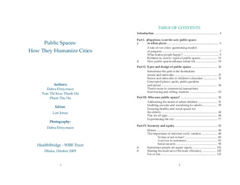 (PDF) Public Spaces How they Humanize Cities
