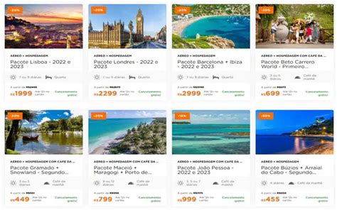 Onde Comprar Pacotes De Viagem Dicas De Sites E Apps