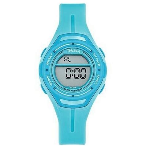 Montre Digitale Pour Enfant Tekday 654161 Silicone Bleu Sur Bijourama