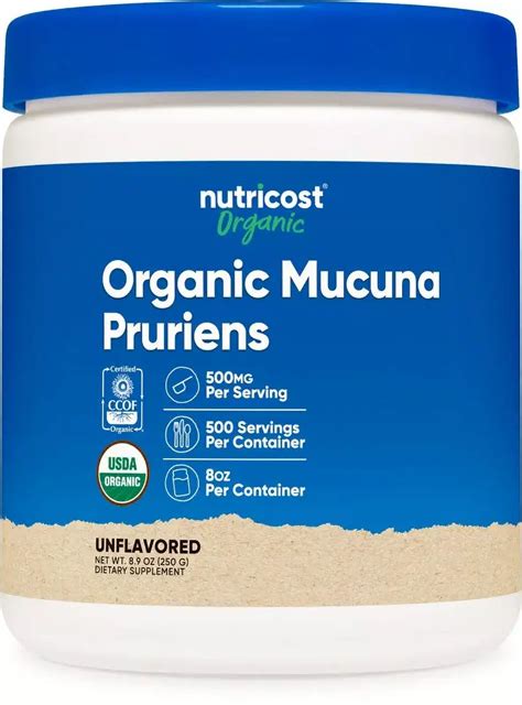 Aelona Organic Mucuna Pruriens Powder 250 Grams Walmart