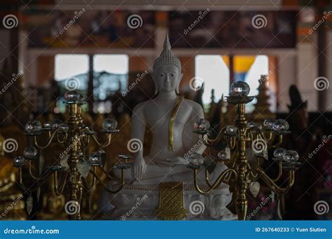 Khon Kaen Thailand 13 2023 Phra Mahathat Kaen Nakhon Wat Nong Wang