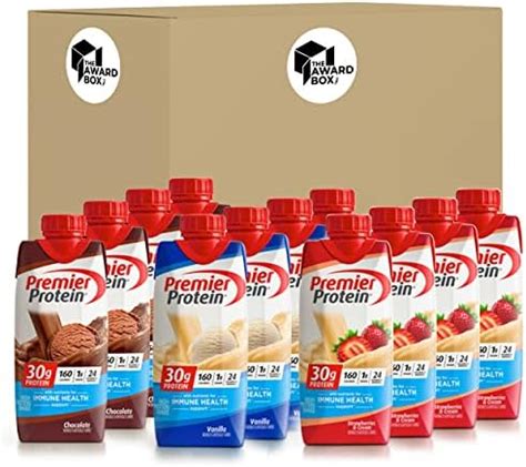 سعر The Award Box Assortment of High Protein Shakes 11 Oz Variety