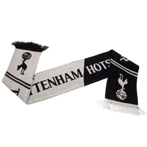 Tottenham Hotspur FC - Vertigo Crest Scarf - EverythingEnglish