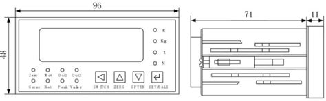 Lccu01 ตัวควบคุมโหลดเซลล์สเตรนเกจ Load Cell Weighing Control Indicator Unit Autoda Ad2015e