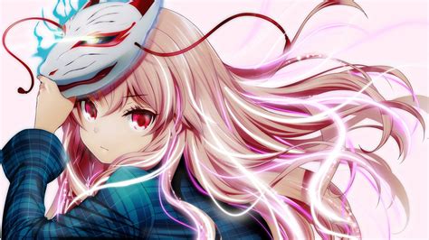 Mask Kitsune Anime Girl Wallpapers - Wallpaper Cave