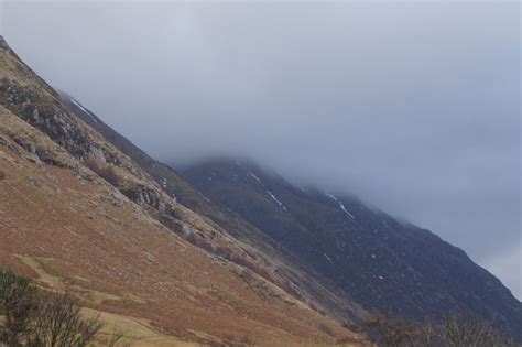 Ben Nevis In Cloud © Ian S Geograph Britain And Ireland