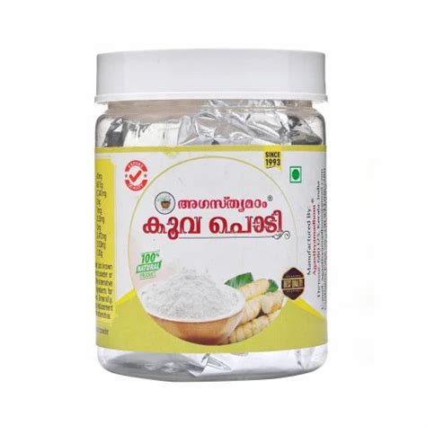 White Agasthyamadhom Arrowroot Powder Packaging Type Jar At Best