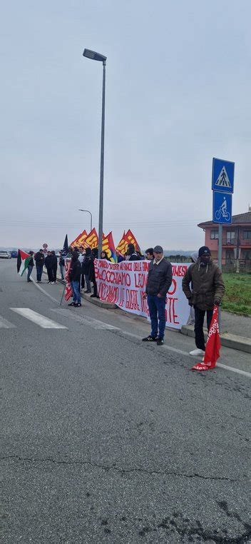 Unione Sindacale Di Base Sciopero Generale Presidio Alla Leonardo Di