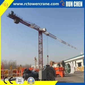 Topless Flat Top Inner Climbing Travelling Self Erecting Tower Crane