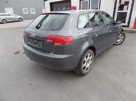 Støtfanger bak til Audi A3 2003 2008 Type II Fase 1 Motorkode BSE