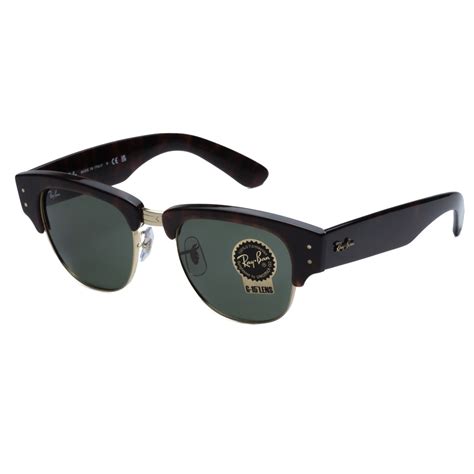 Ray Ban Rb S Mega Clubmaster Mock Tortoise On Arista Green Original